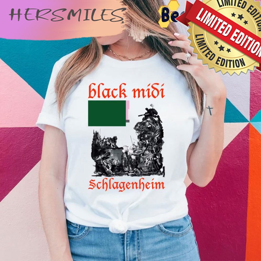 Black Midi Rock Band The Result Of Midi Trending  T-shirt
