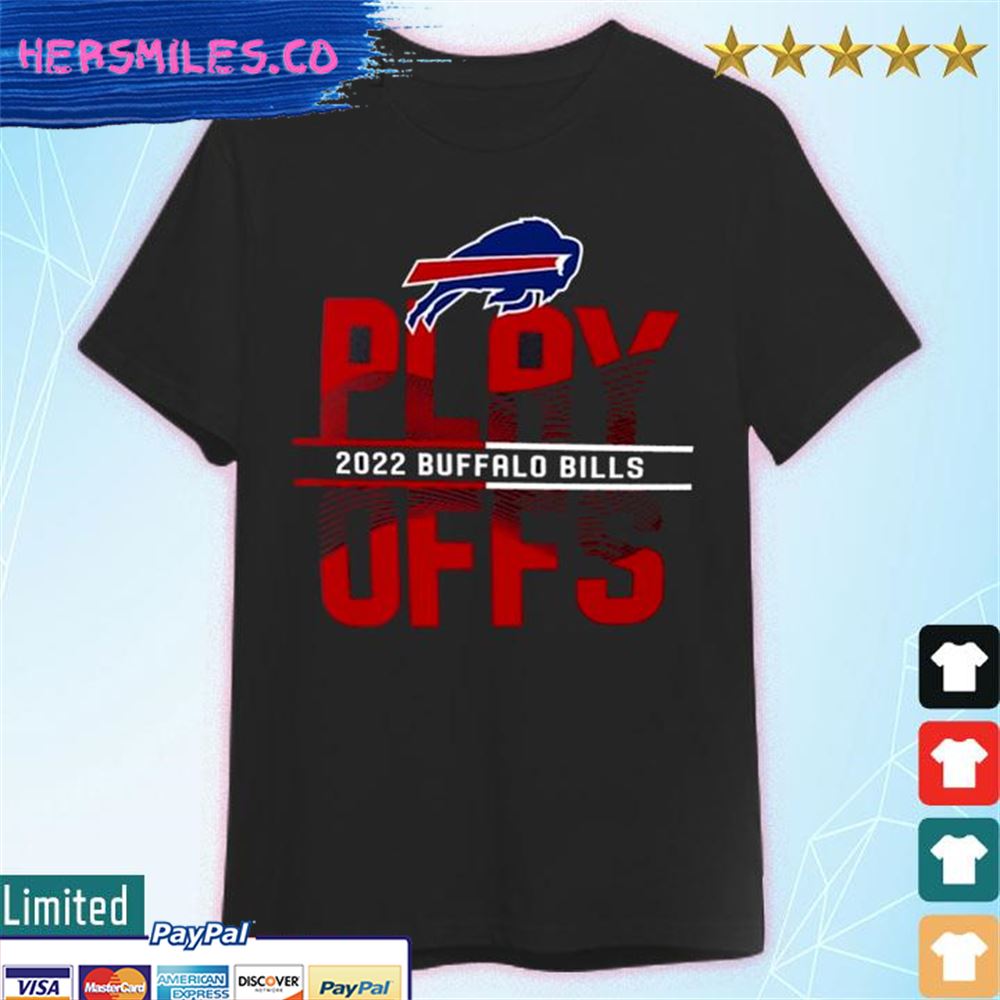  Buffalo Bills Nike 2022 NFL Playoffs Iconic Shirt