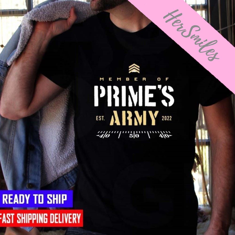 Colorado Buffaloes Member Of Prime’s Army  T-shirt