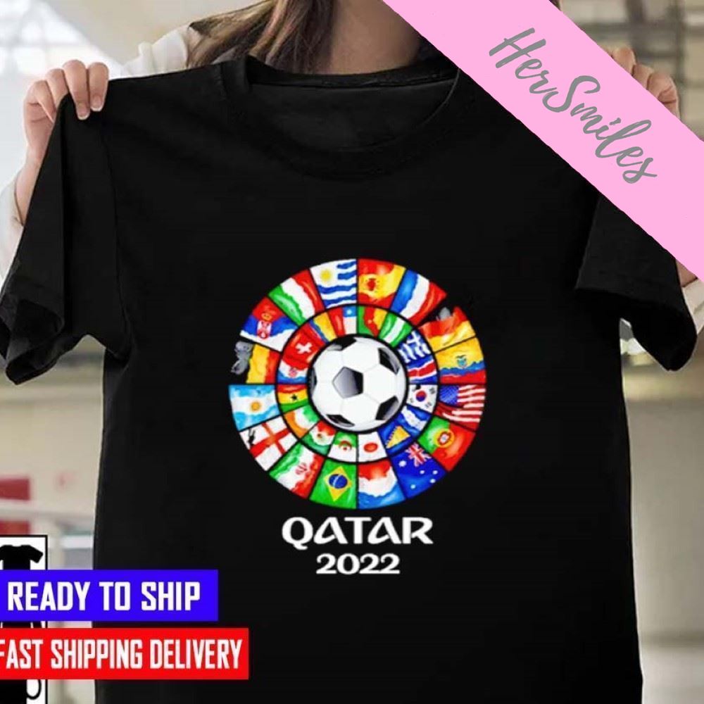  FIFA world Cup 2022 Qatar All Team  T-shirt