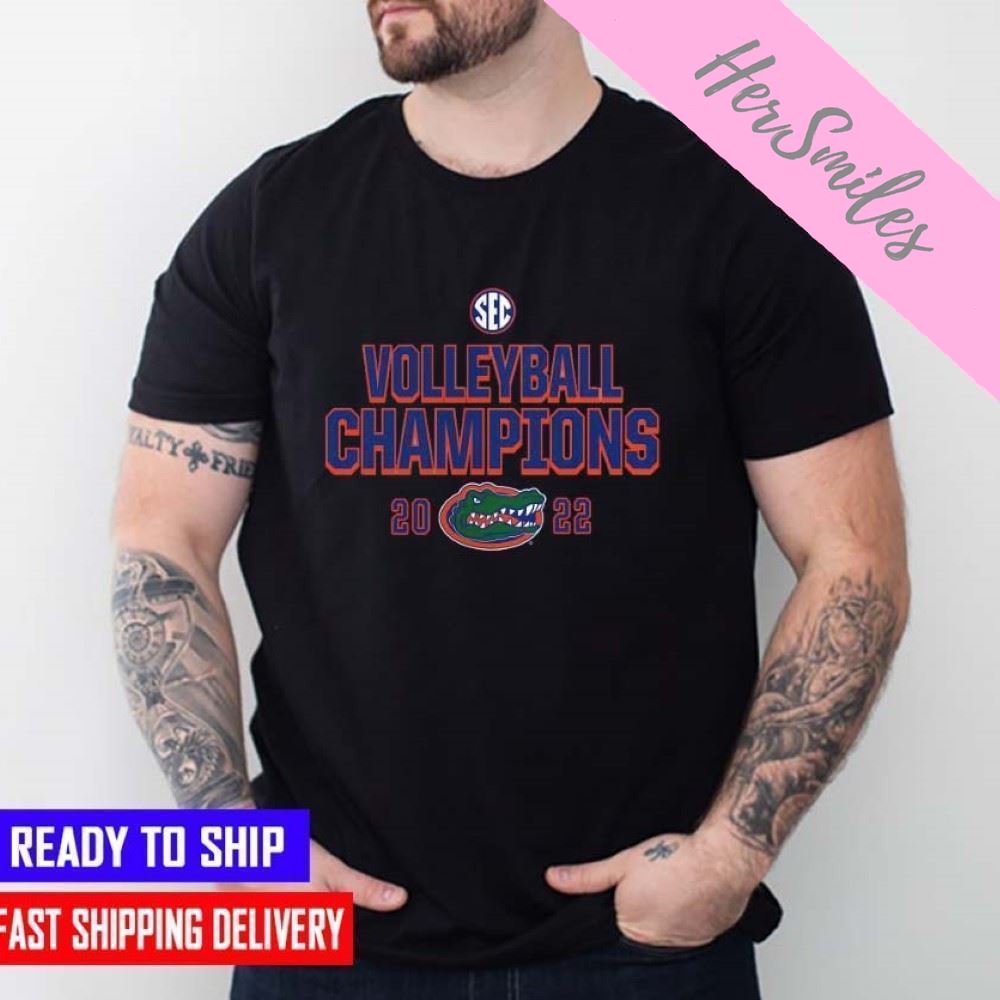 Florida Gators 2022 SEC Volleyball Regular Season Champions  T-shirt