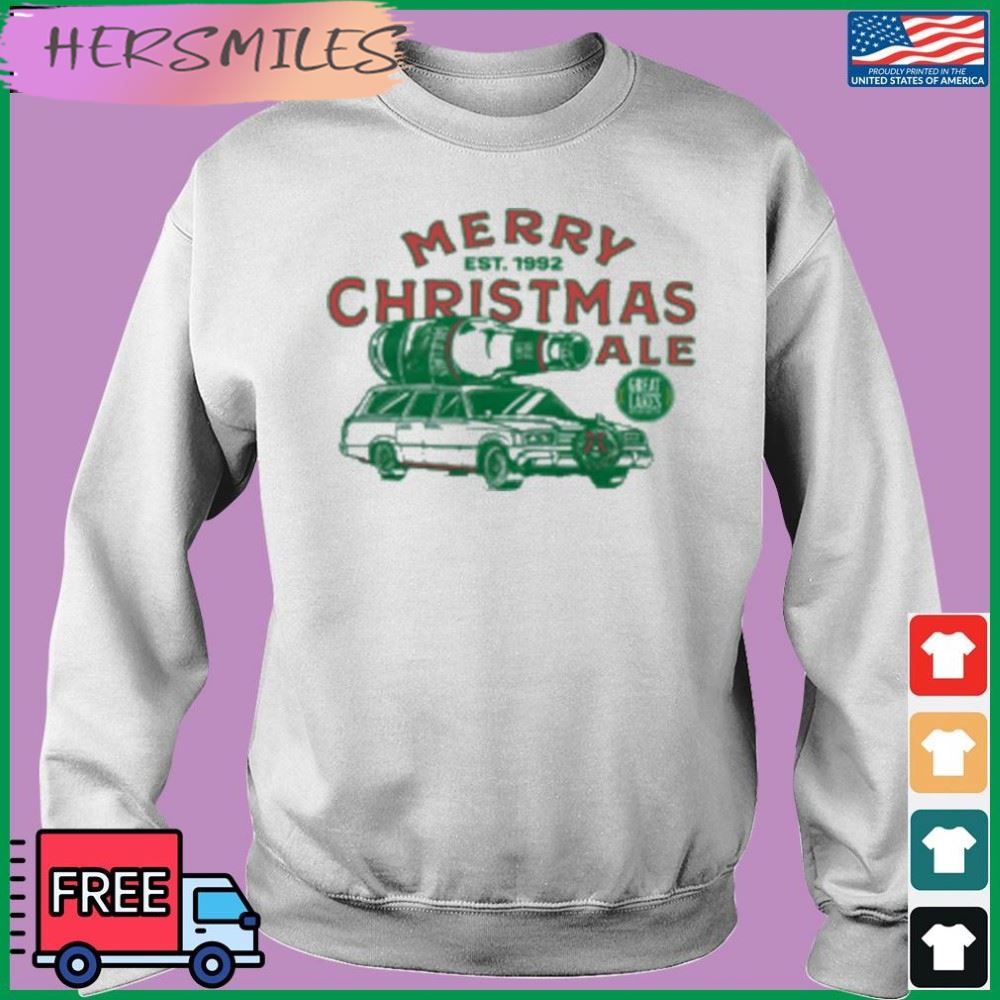 Great Lakes Brewing Co. Merry Christmas Homage T-shirt