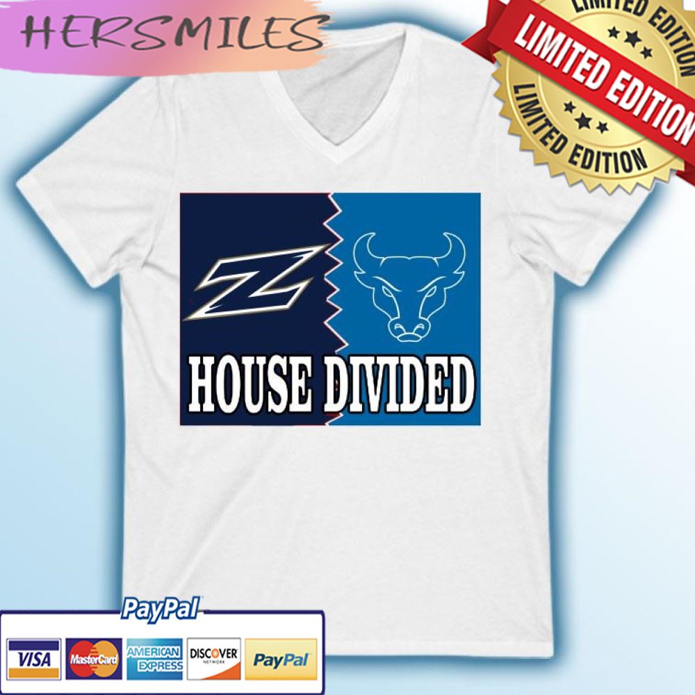 House Divided Akron Zips Vs Buffalo Bulls T-shirt