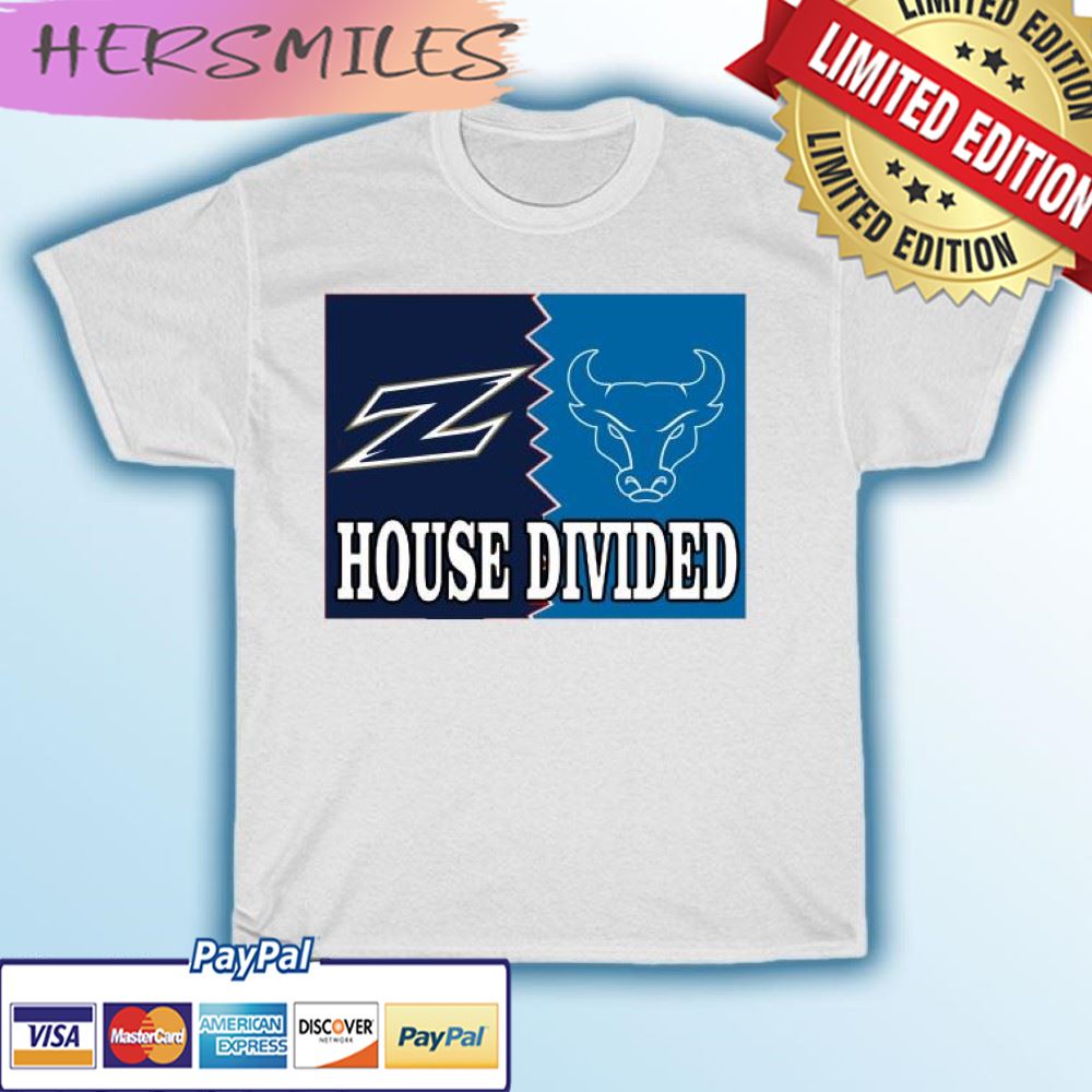 House Divided Akron Zips Vs Buffalo Bulls T-shirt