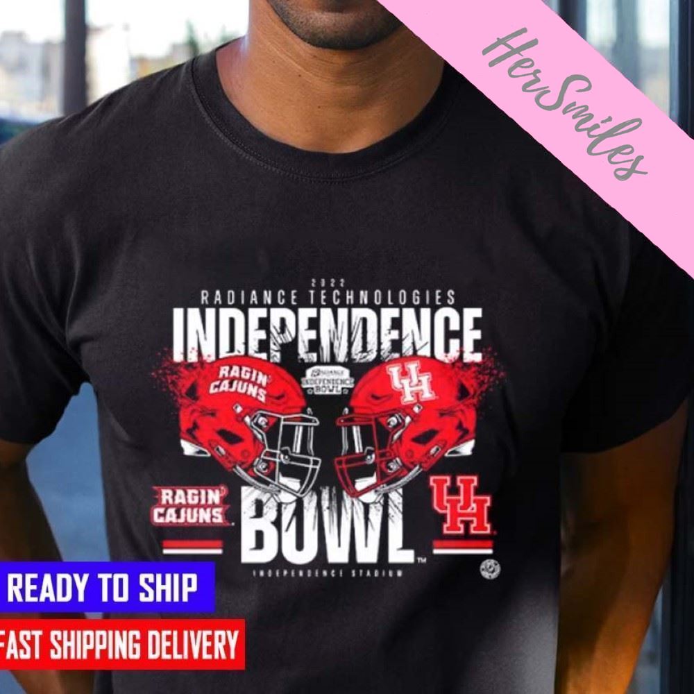Independence Bowl Game 2022 Houston Cougars Vs Louisiana Ragin Cajun  T-shirt