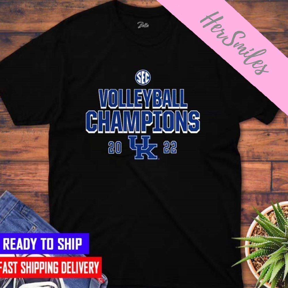 Kentucky Wildcats 2022 SEC Volleyball Regular Season Champions  T-shirt
