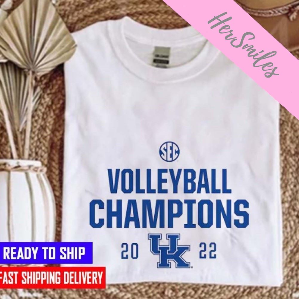 Kentucky Wildcats SEC Volleyball Champions 2022  T-shirt