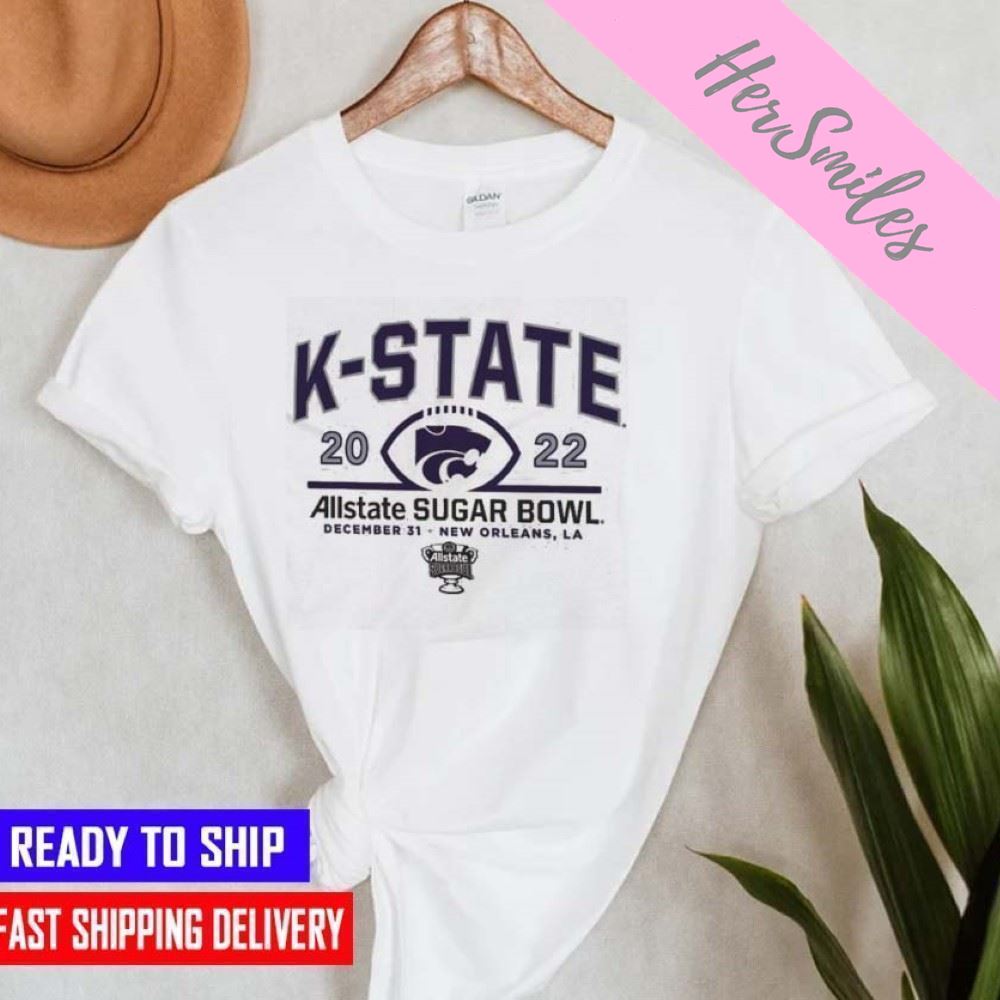 K-State Football 2022 Allstate Sugar Bowl December 31 New Orleans, LA  T-shirt