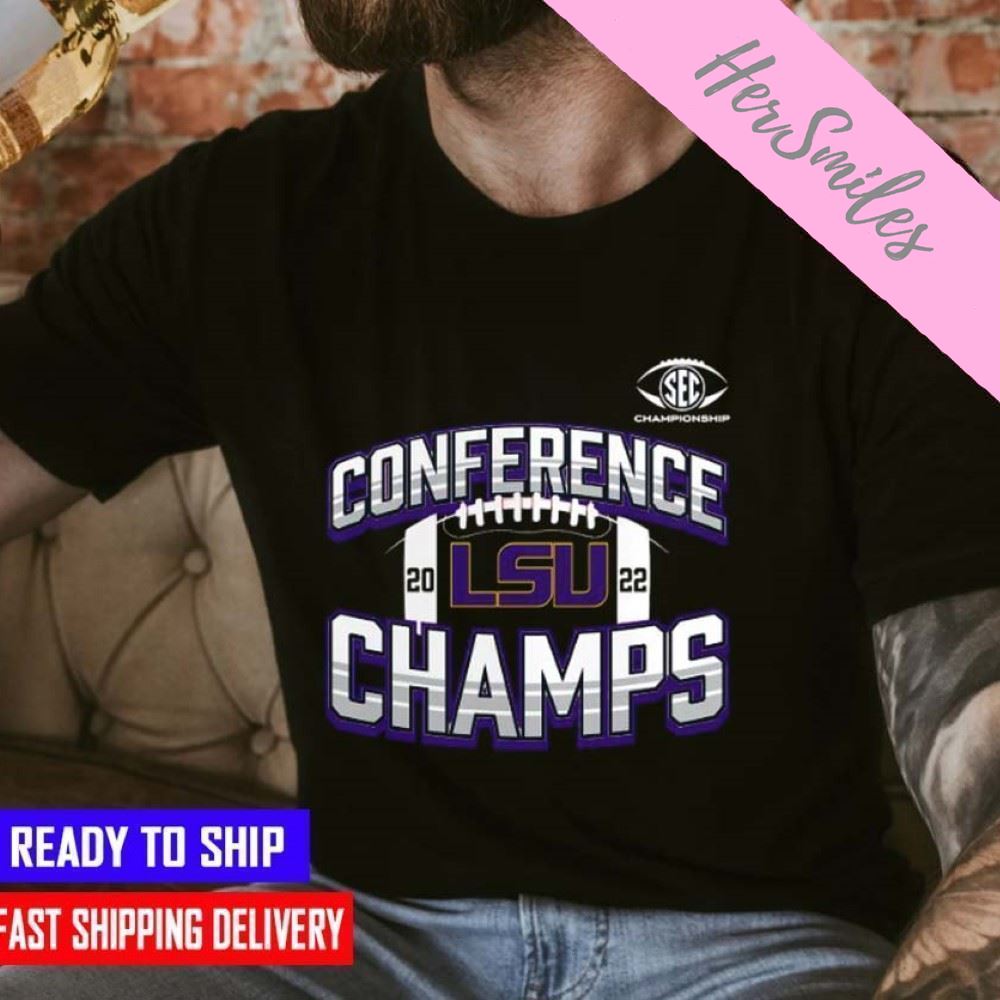 LSU Football 2022 SEC Conference Champions  T-shirt