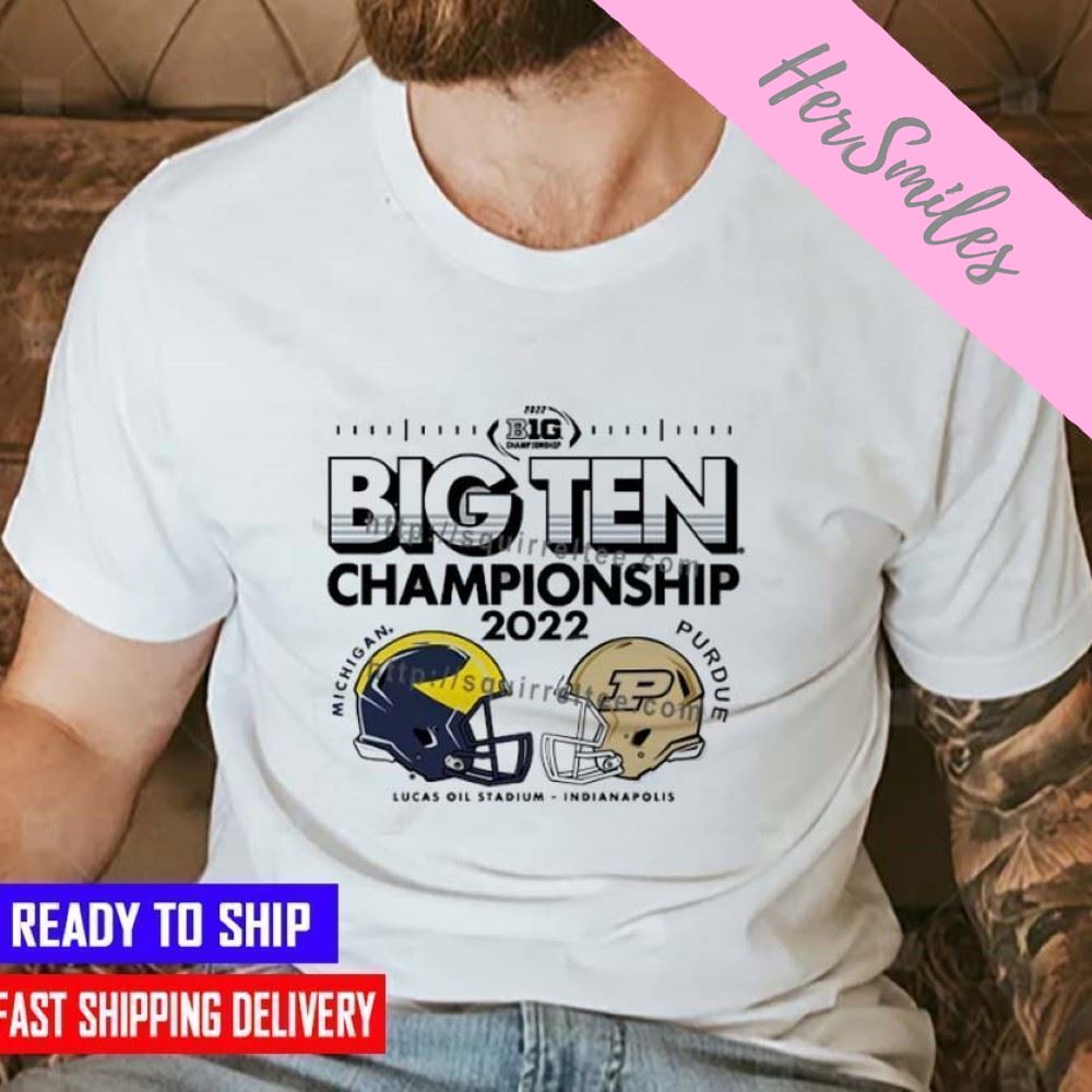 Michigan Wolverines vs Purdue Boilermakers 2022 Big Ten Championship Game  T-shirt