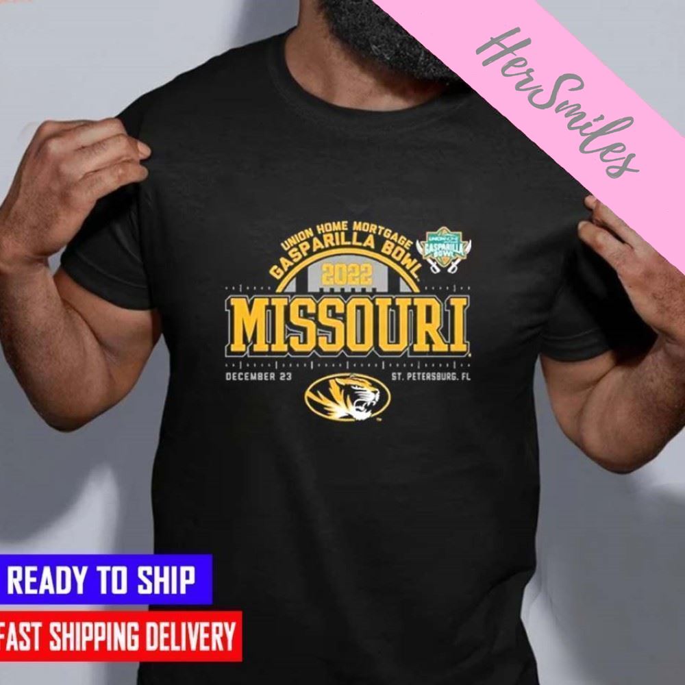 Missouri Tigers Gasparilla Bowl 2022 St. Petersburg. FLs T-shirt