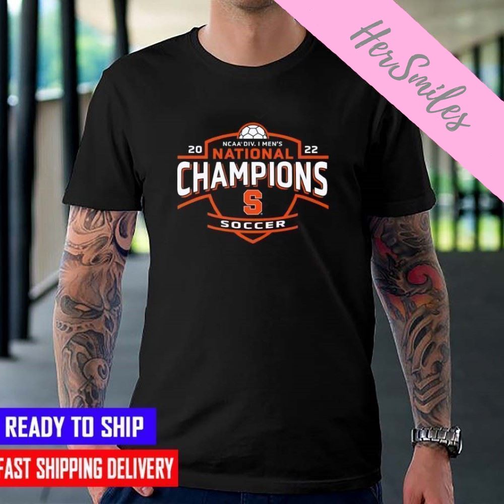 NCAA D-1 National Champions 2022 Syracuse Men’s Soccer   T-shirt
