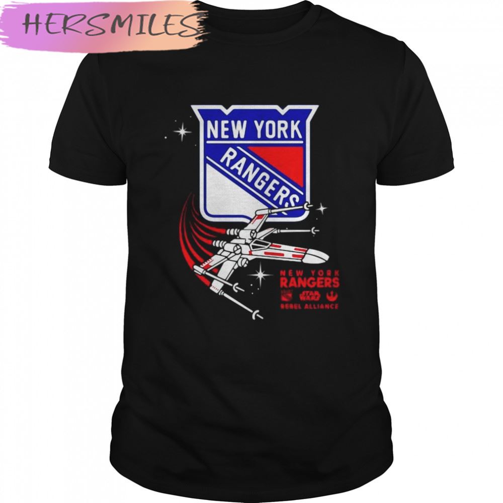 New York Rangers Preschool Star Wars Rebel Alliance T-shirt