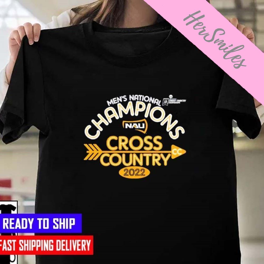 Northern Arizona Lumberjacks Men’s National Champions Cross Country 2022  T-shirt