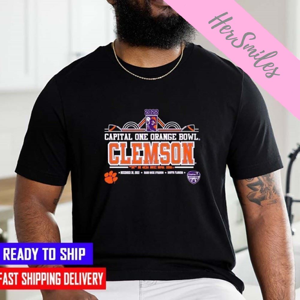 Official 2022 Capital One Orange Bowl Clemson Tigers Classic T-shirt