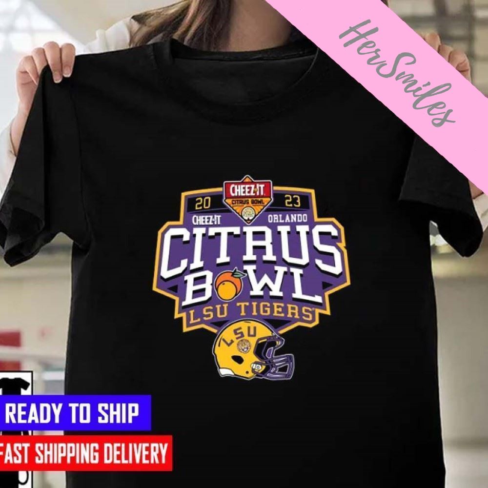Official 2023 Cheez-It Citrus Bowl LSU Tigers Classic T-shirt