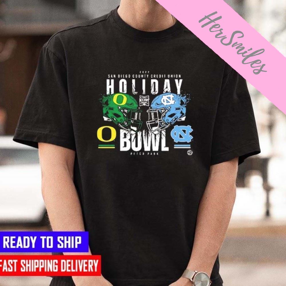 Official Holiday Bowl Game 2022 North Carolina Tar Heels vs Oregon Ducks Classic T-shirt