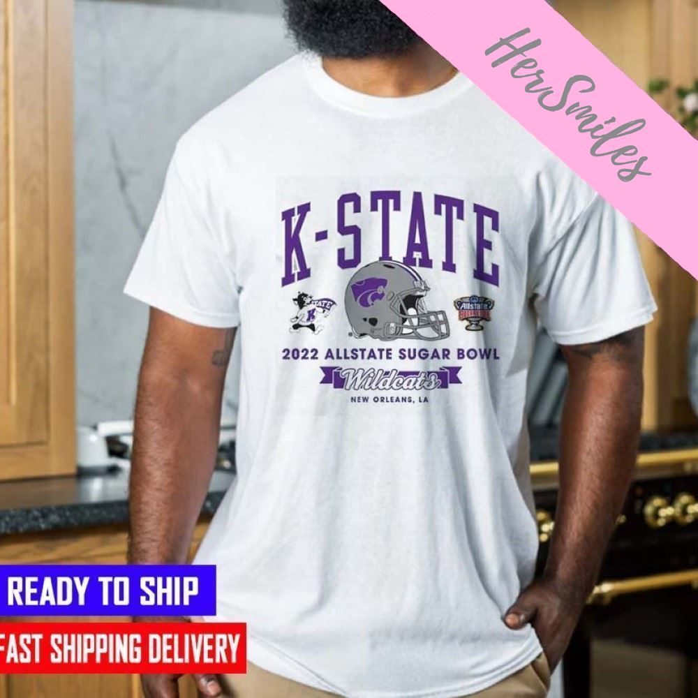 Official K-State Wildcats 2022 Allstate Sugar Bowl Bound Classic T-shirt