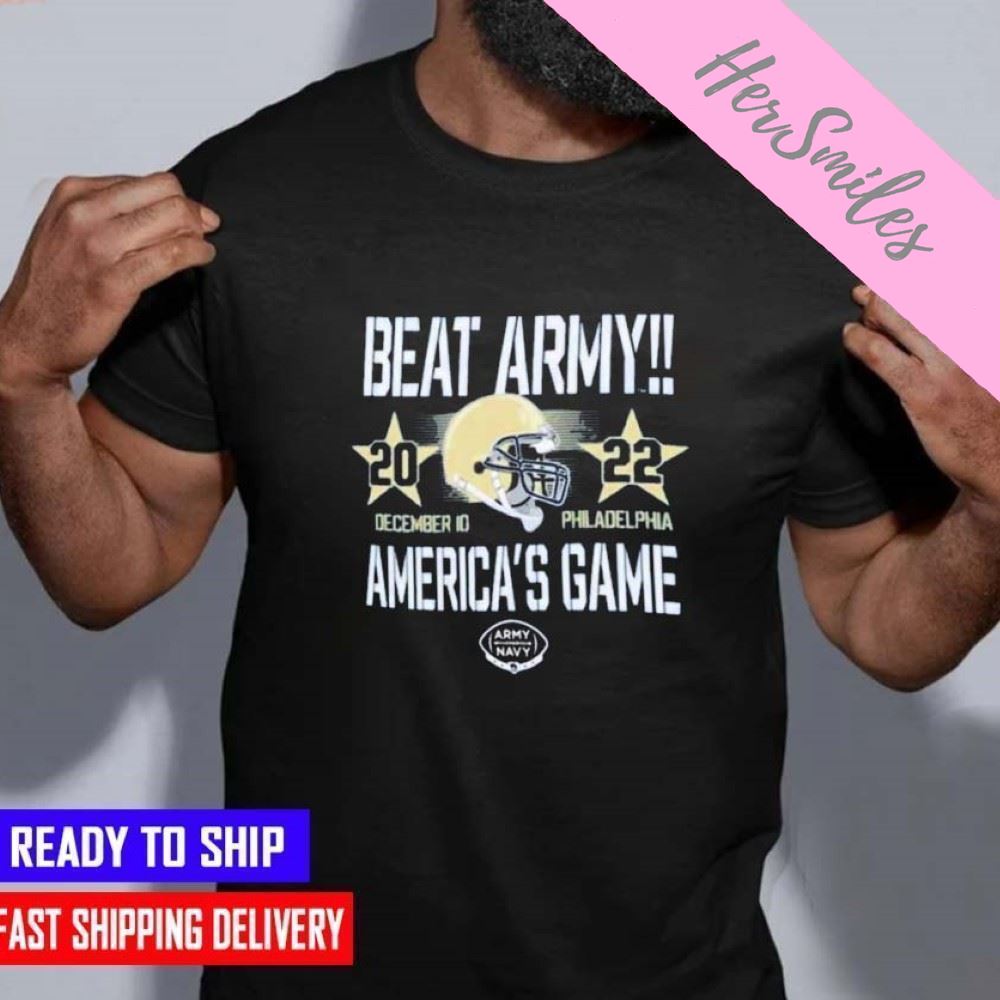 Official Navy Midshipmen Beat Army 2022 America’s Game  T-shirt