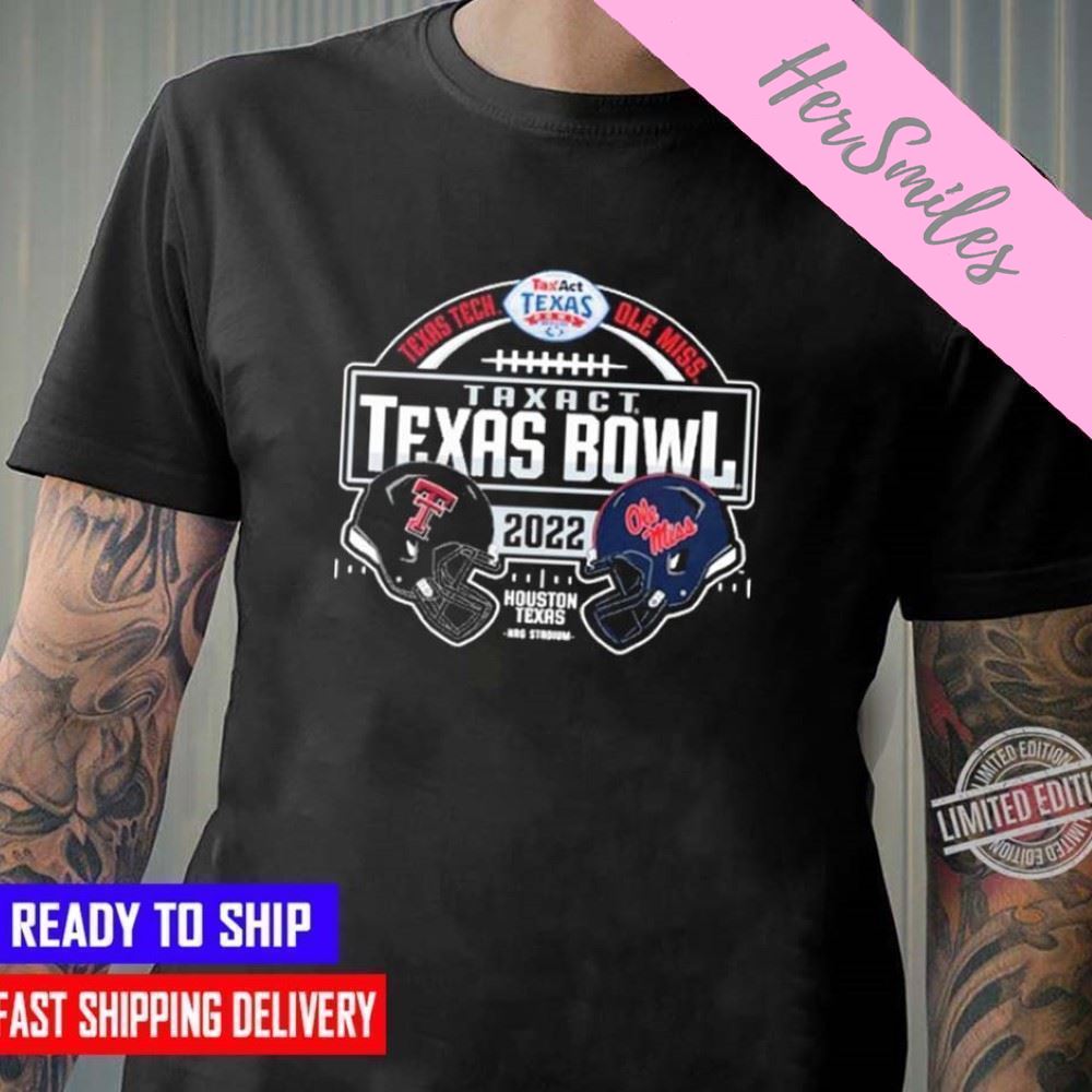 Official Ole Miss Rebels 2022 Texas Bowl Match-up T-shirt