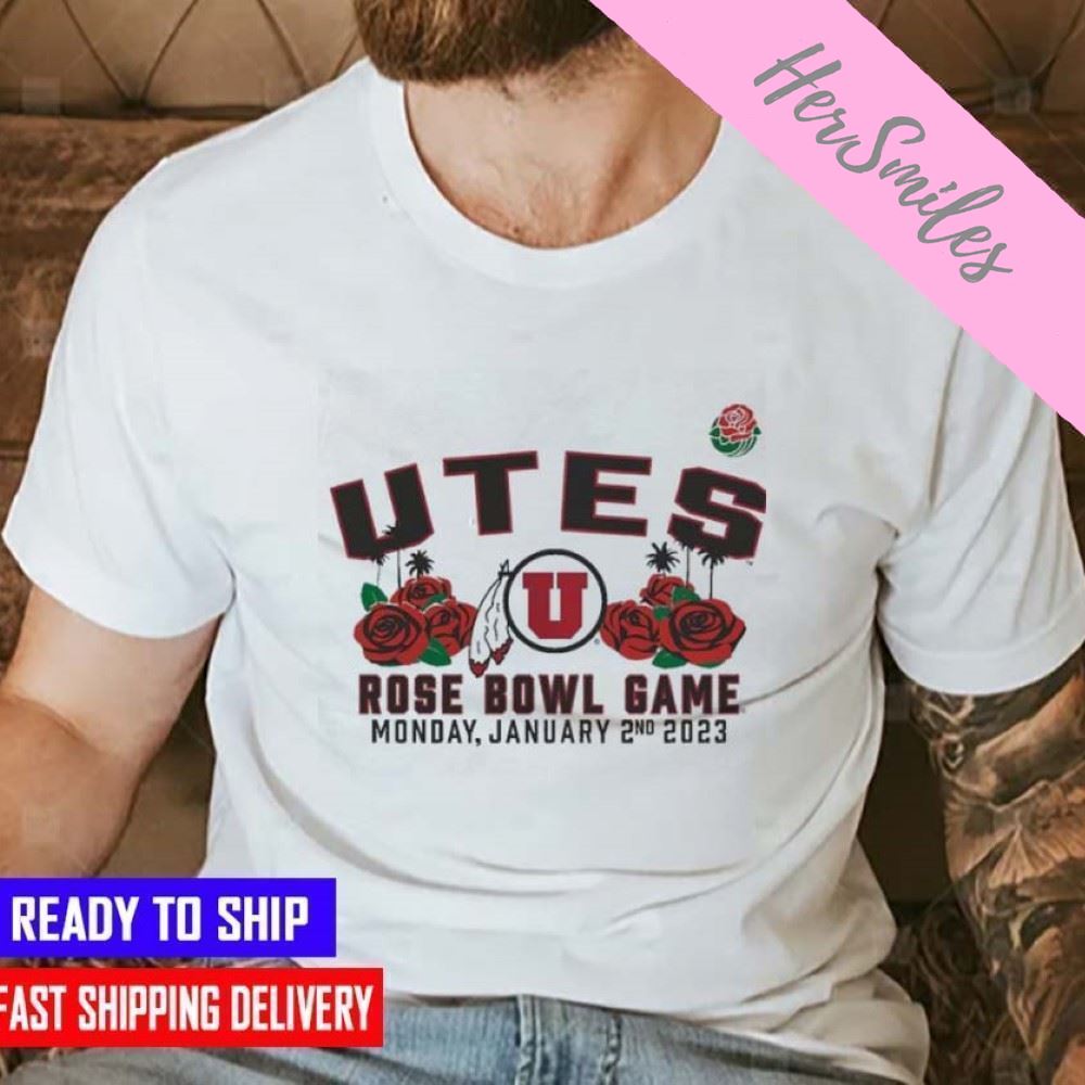 Official Utah Utes 2023 Rose Bowl Gameday Stadium Classic T-shirt