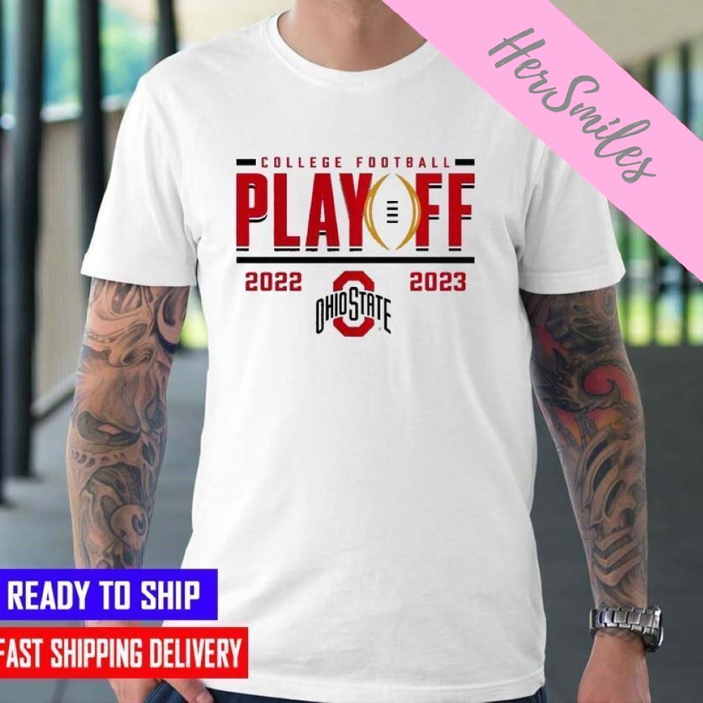 Ohio State Buckeyes 2022 College Football Playoff First Down Entry Official T-shirt