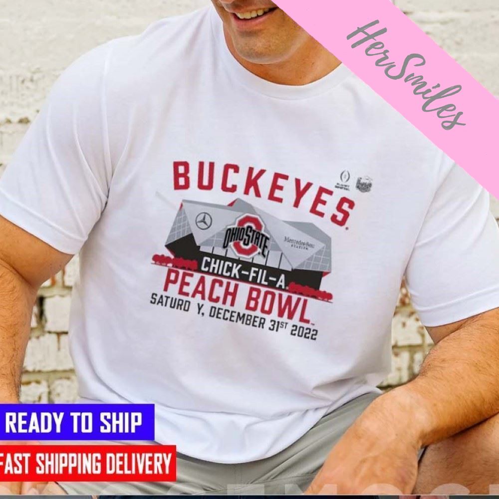 Ohio State Buckeyes College Football Playoff 2022 Peach Bowl Gameday Stadium Classic T-shirt
