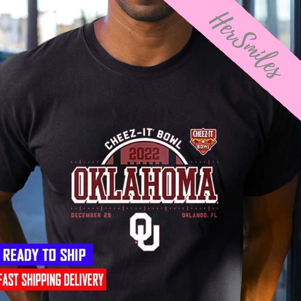 Oklahoma Sooners 2022 Cheez-It Bowl December 29 Orlando  T-shirt
