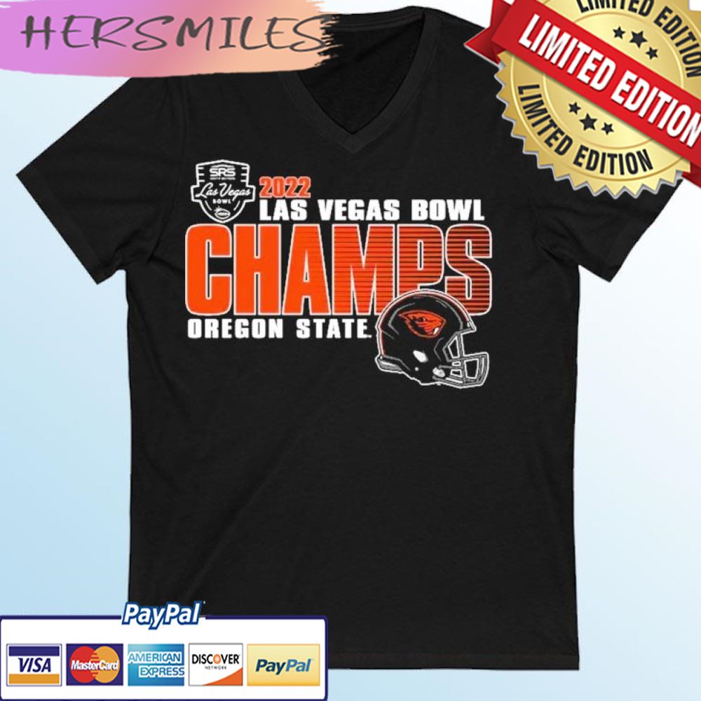 Oregon State Beavers 2022 Las Vegas Bowl Champions T-shirt