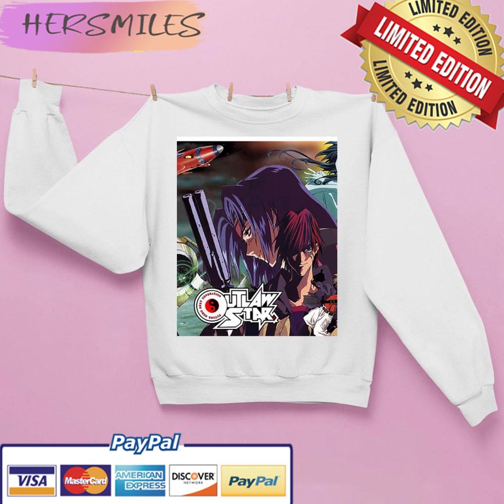 Outlaw Star Graphic Anime   T-shirt