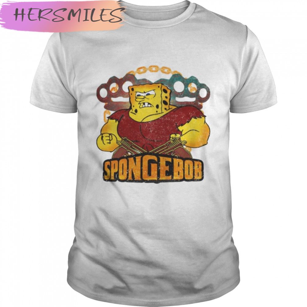 Parody Spongebob Gangster T-shirt