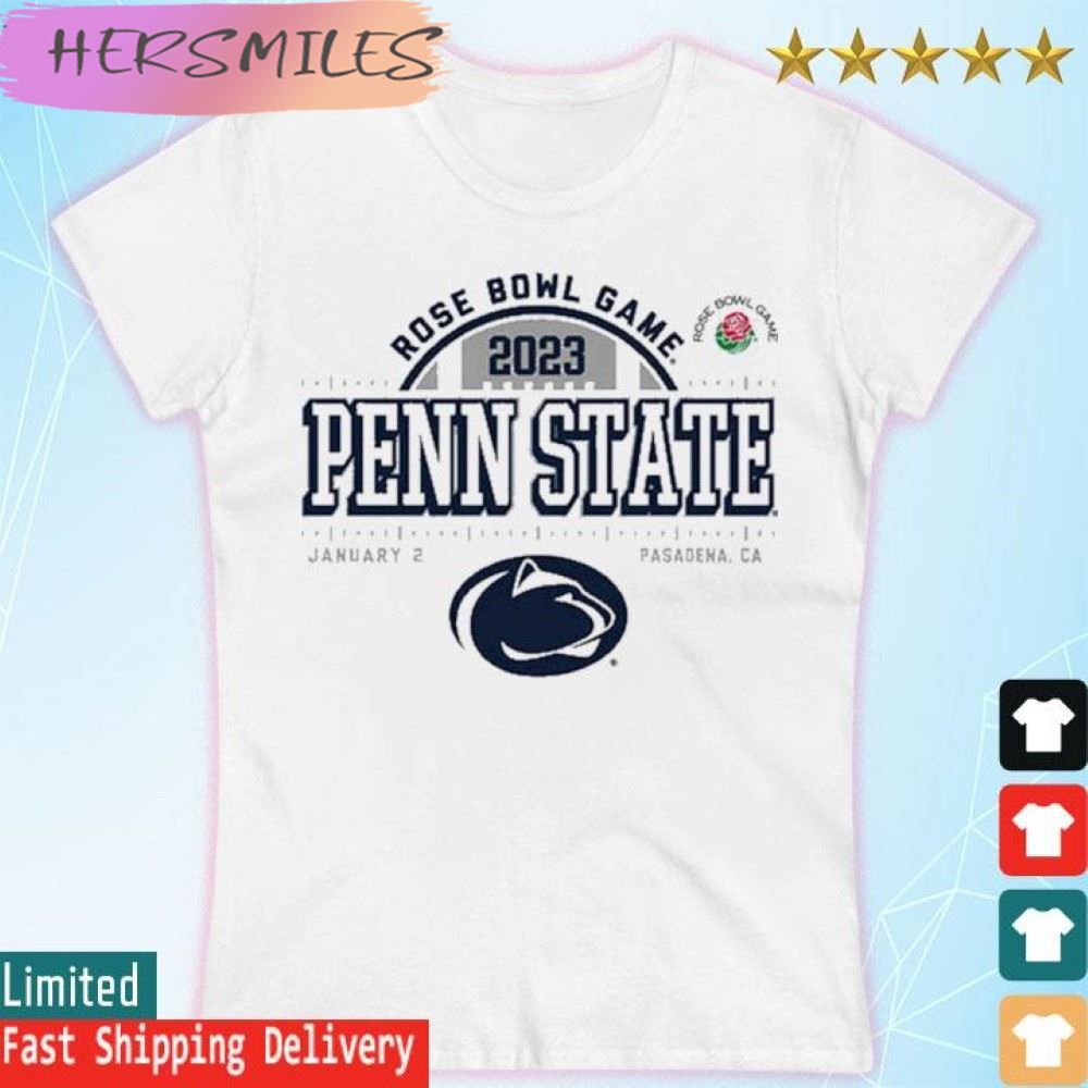 Penn State Nittany Lions Football 2023 Rose Bowl Game  T-shirt