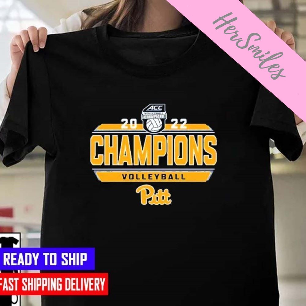 Pitt Panthers ACC Volleyball Champions 2022  T-shirt