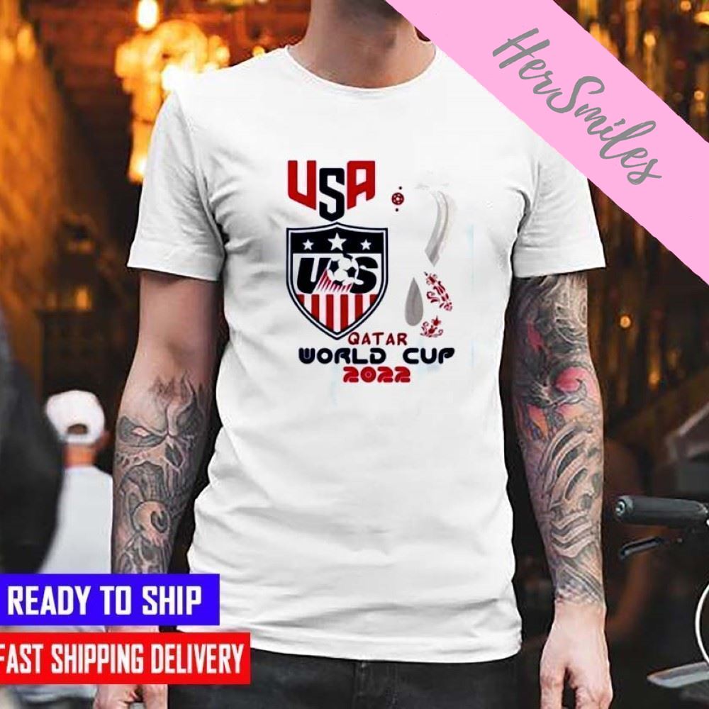  Qatar World Cup 2022 USA Team  T-shirt