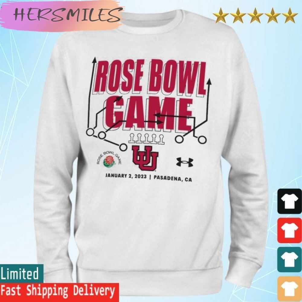 Rose Bowl 2023 Play Call Under Armour White T-shirt