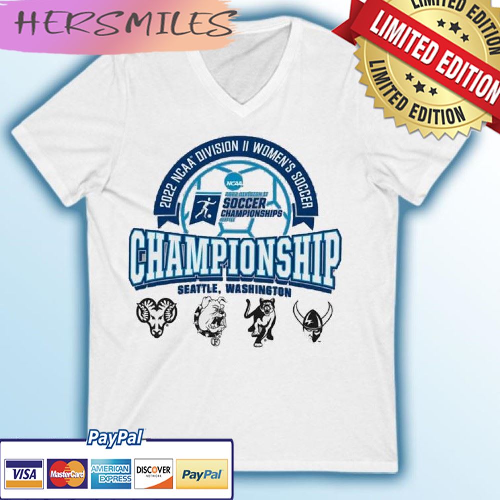 Seattle Washington 2022 NCAA Division II Women's Soccer Championship T-shirt