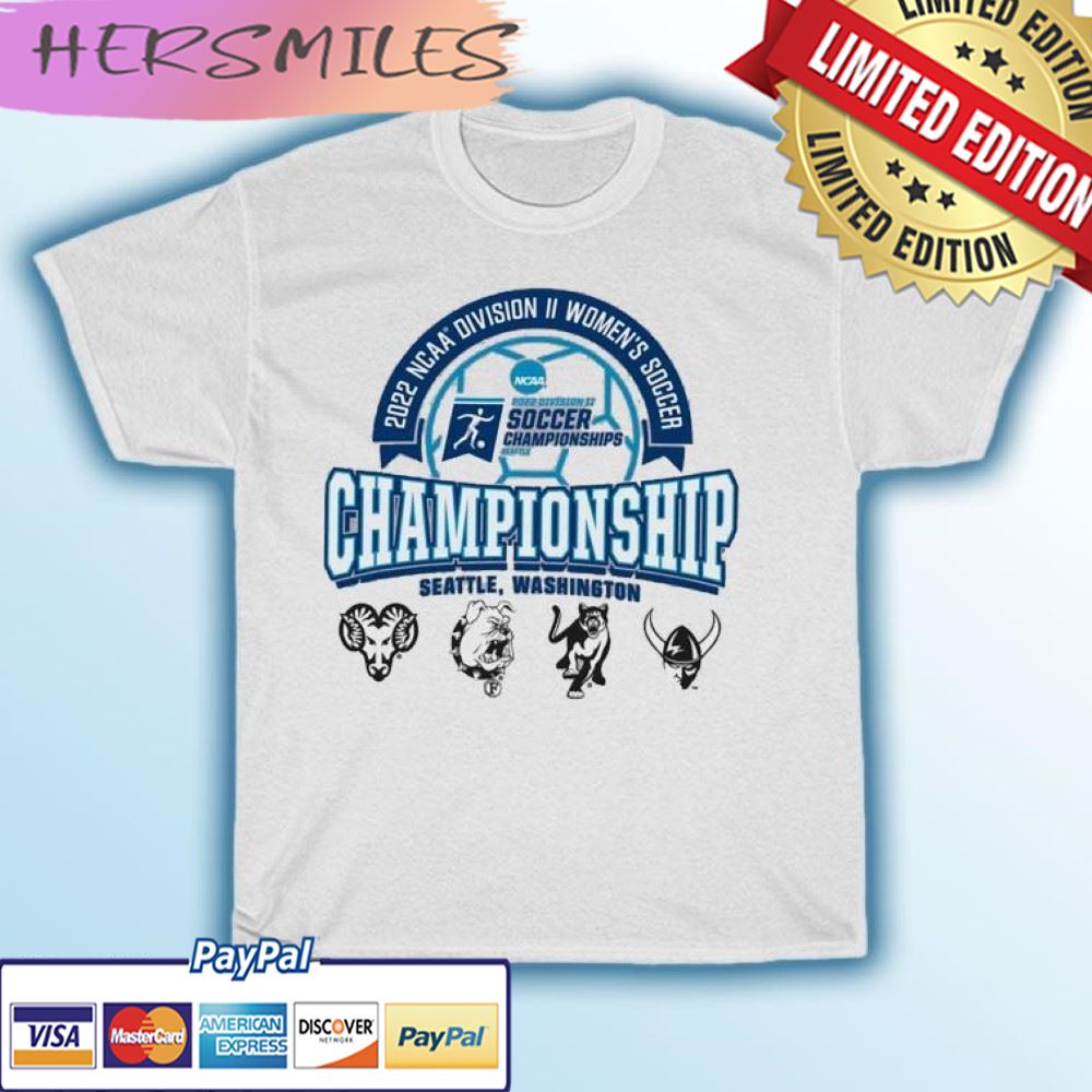 Seattle Washington 2022 NCAA Division II Women's Soccer Championship T-shirt