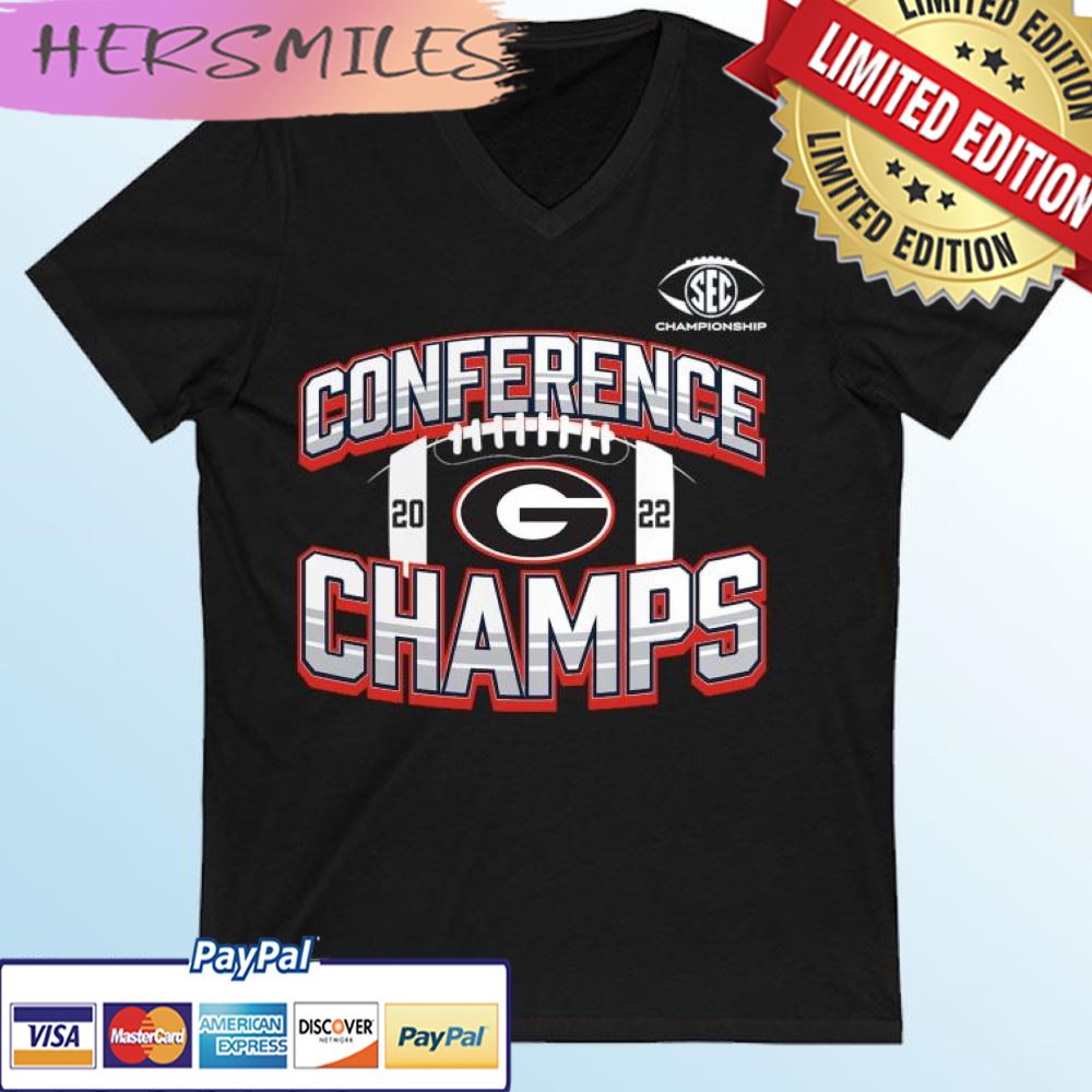 SEC Football Conference Champs 2022 Georgia Bulldogs T-shirt
