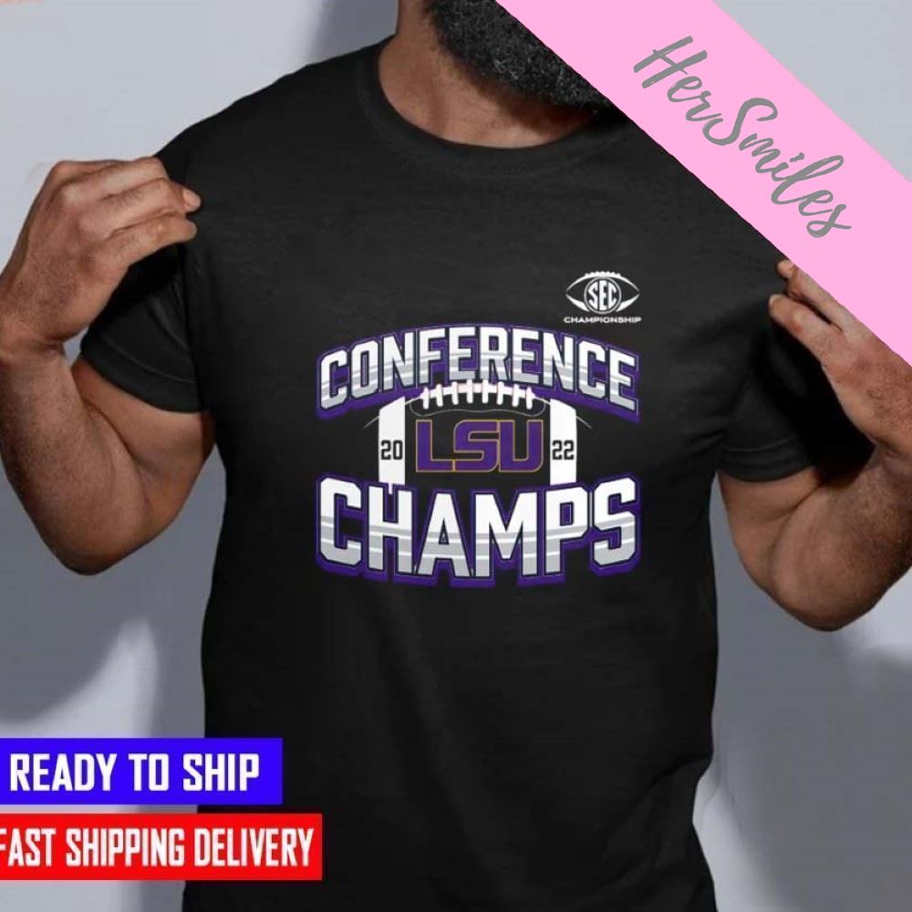 SEC Football Conference Champs 2022 LSU Tigers  T-shirt