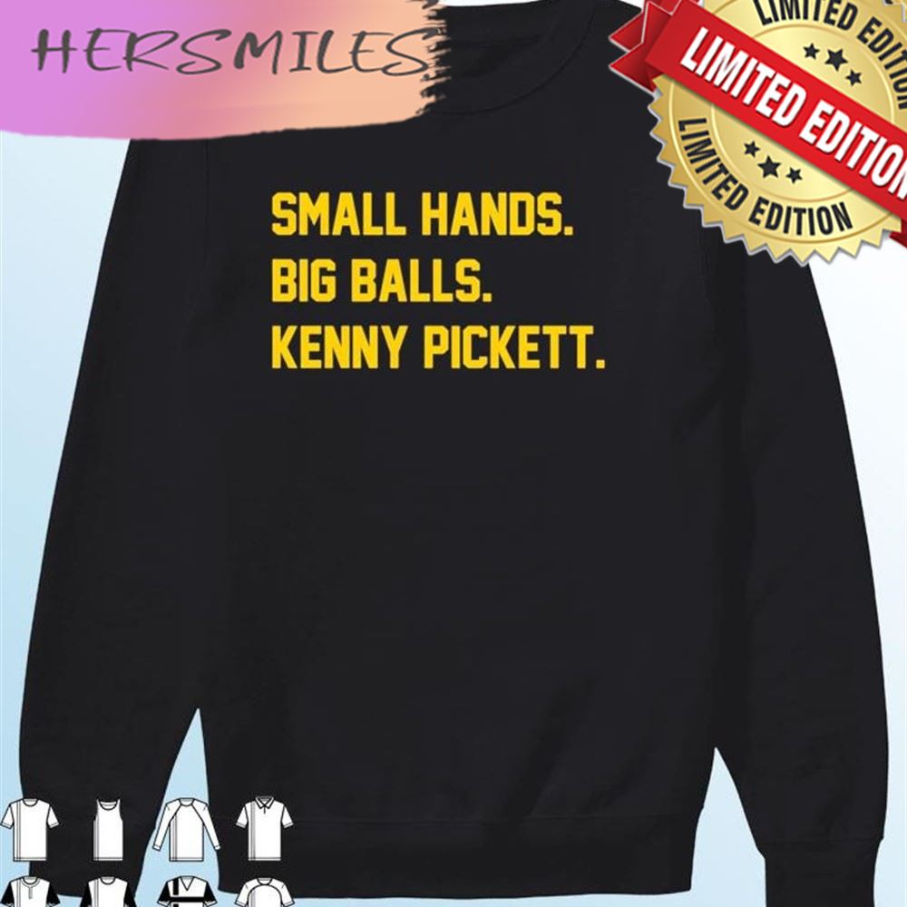 Small Hands Big Balls Kenny Pickett T-shirt