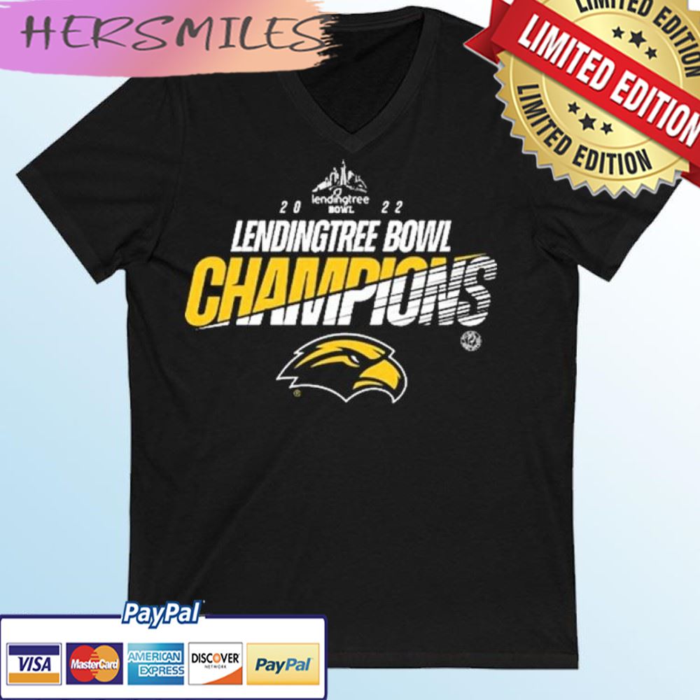 Southern Miss 2022 LendingTree Bowl Champions T-shirt