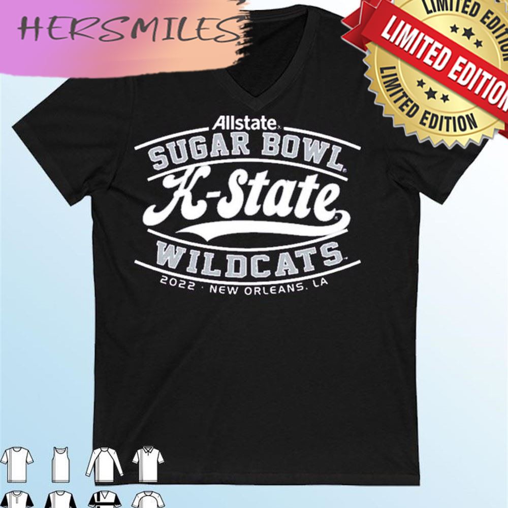 Sugar Bowl 22-23 K-State Wildcats T-shirt