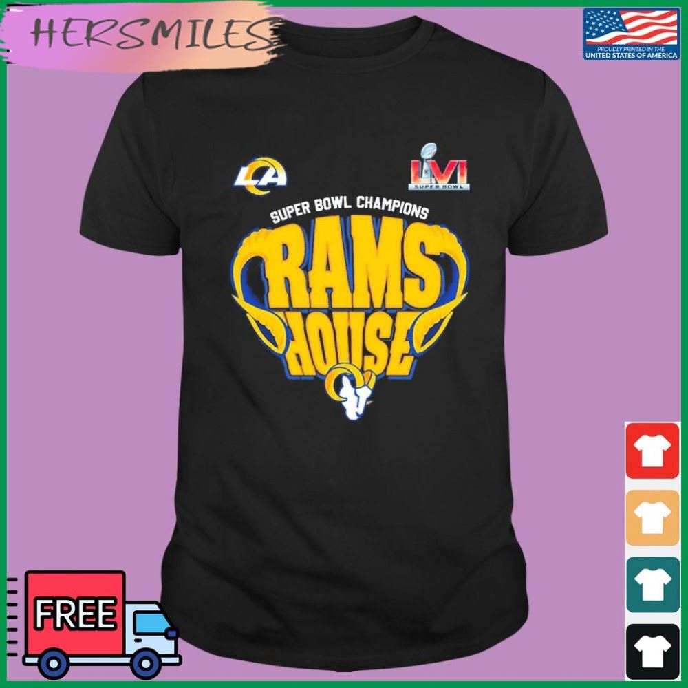 Super Bowl Champions Rams House Live T-shirt