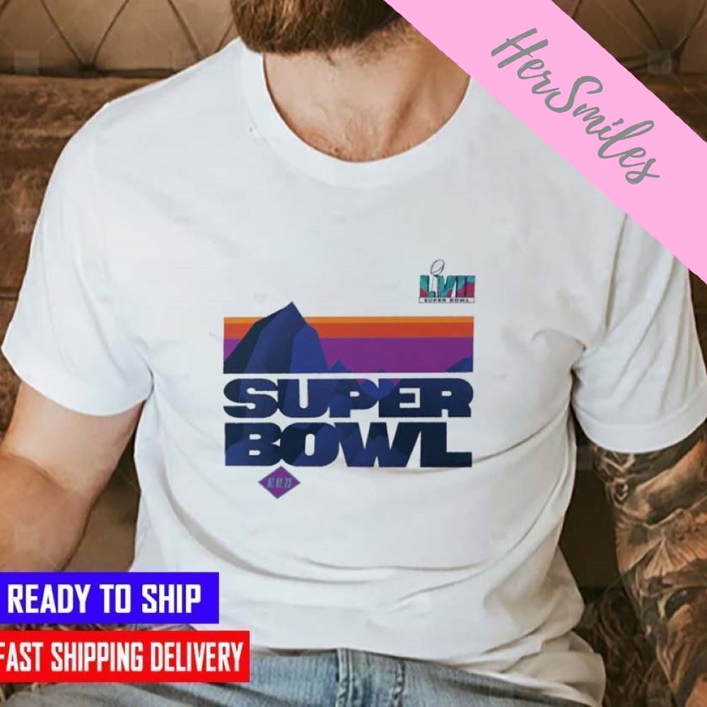  Super Bowl LVII Logo Super Bowl AZ 02, 23 Classic T-shirt