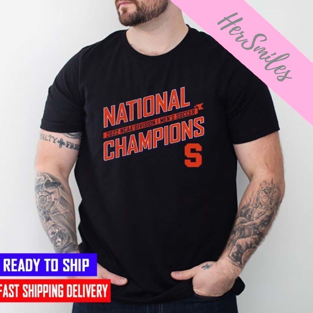 Syracuse Orange 2022 NCAA Men’s Soccer National Champions T-shirt