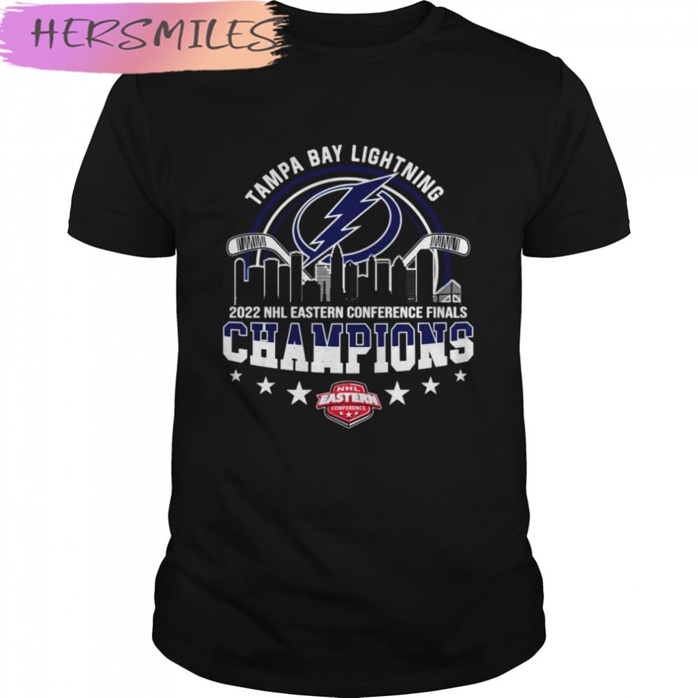 Tampa Bay Lightning 2022 NHL Eastern Conference Finals Champions T-shirt