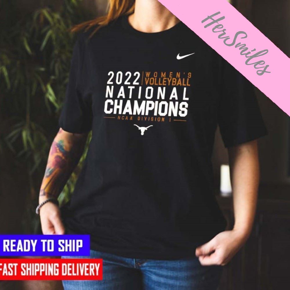 Texas Longhorns Nike 2022 Women’s Volleyball National Champions   T-shirt