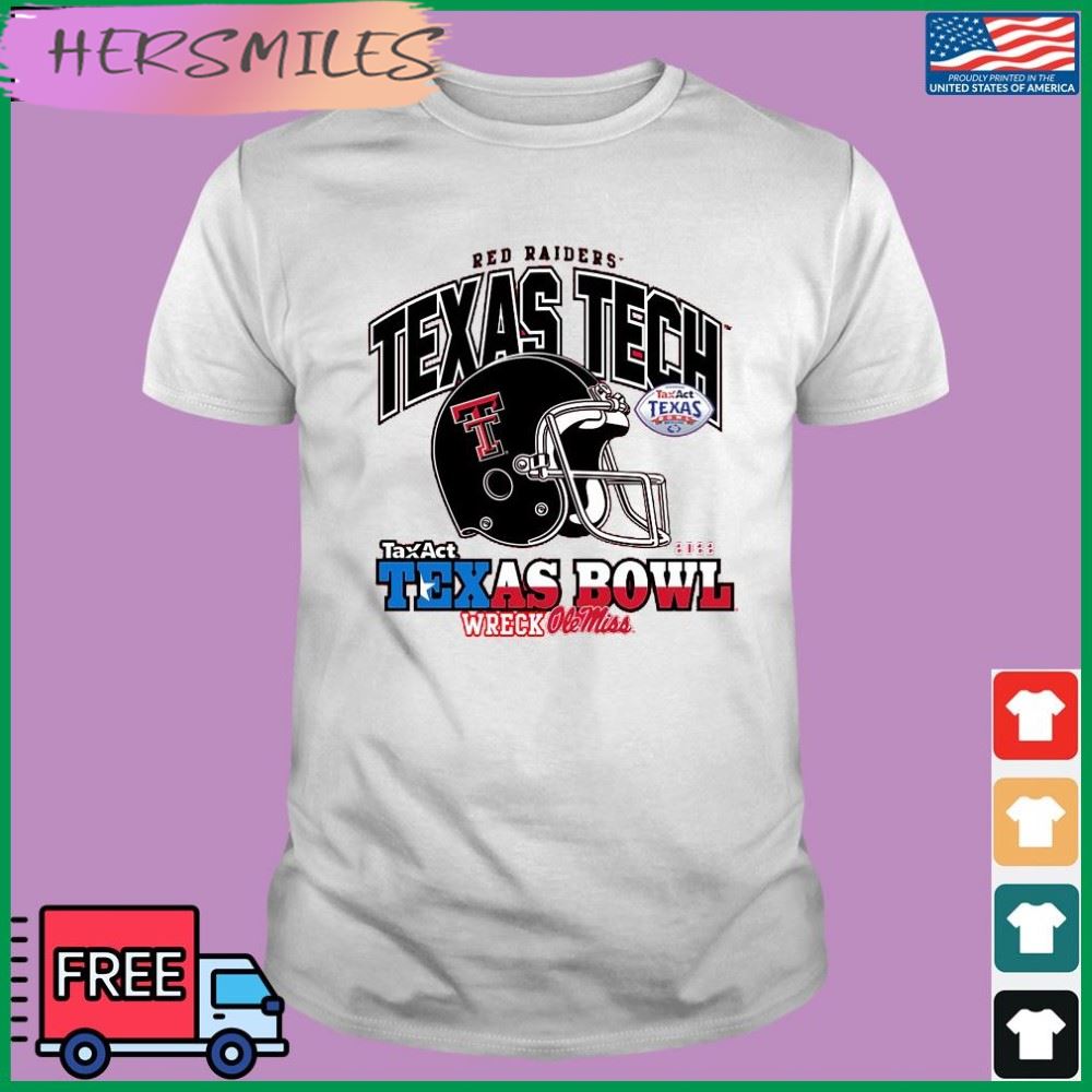 Texas Tech 2022 Texas Bowl Big Bowl NRG T-shirt