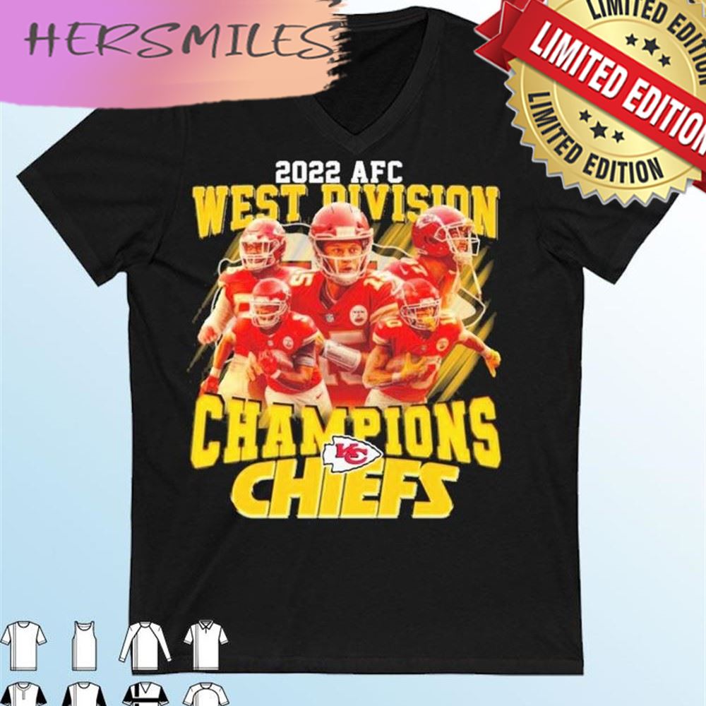 The Chiefs 2022 AFC West Division Champions T-shirt