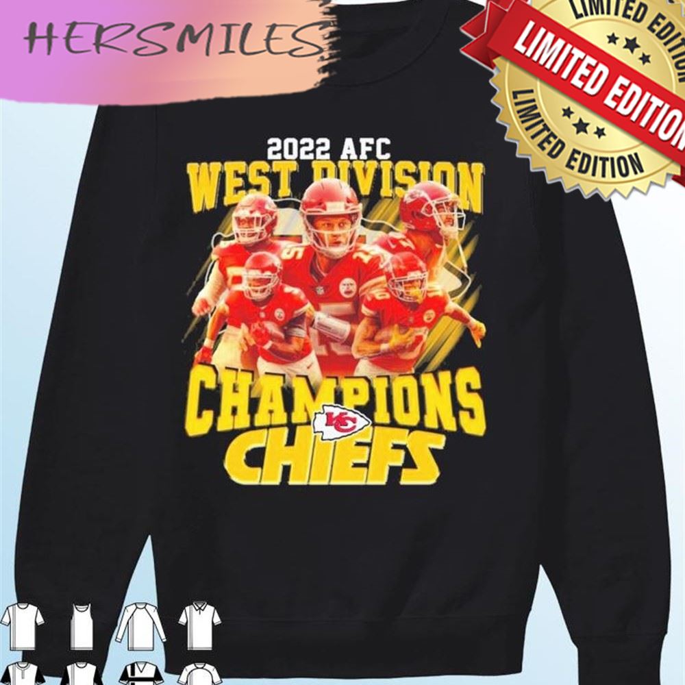 The Chiefs 2022 AFC West Division Champions T-shirt
